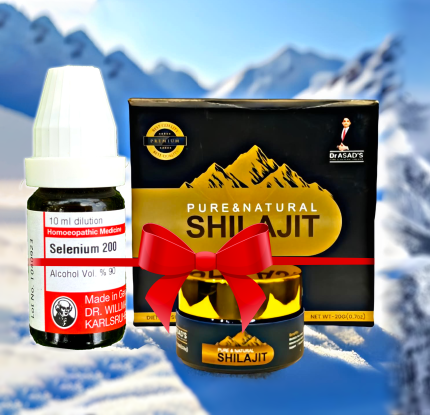 Shilajit + Selenium Pack – Save 12% (2 in 1)
